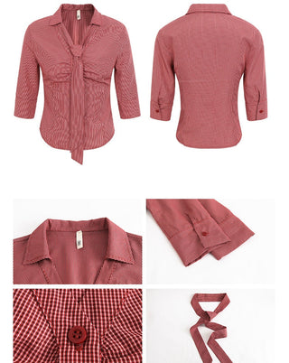 Plaid Shirt Red