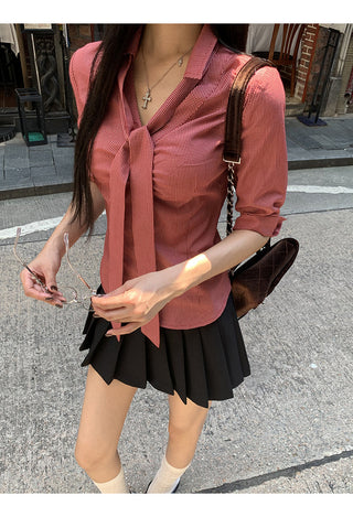 Plaid Shirt Red
