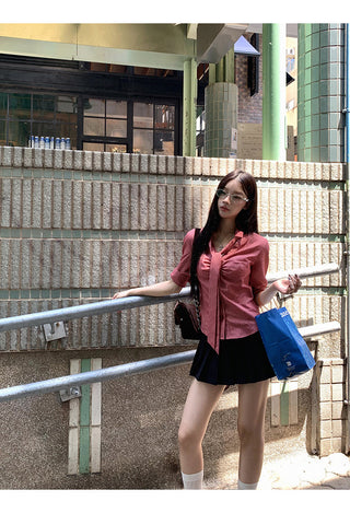 Plaid Shirt Red
