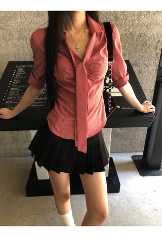 Plaid Shirt Red