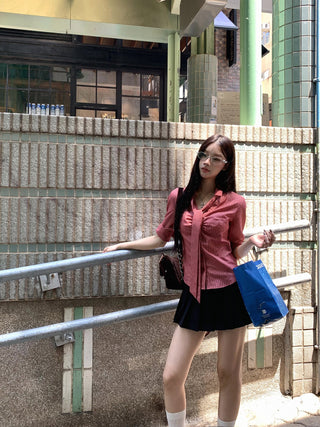 Plaid Shirt Red