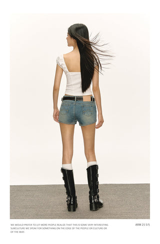 Square Neck Puff Sleeve Top