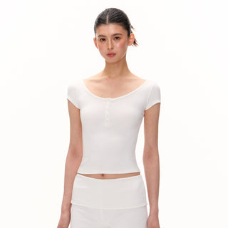 Solid Color Two-Piece Set