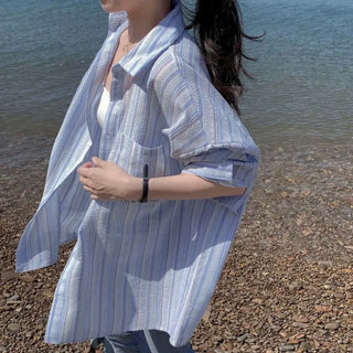 Polo Stripes Sun Shirt