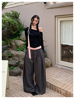 Suit Wide-Leg Pants