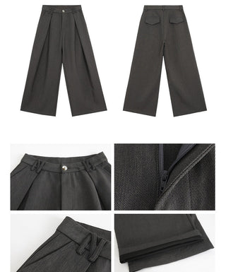 Suit Wide-Leg Pants