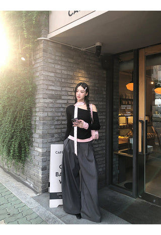 Suit Wide-Leg Pants