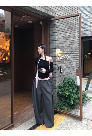 Suit Wide-Leg Pants