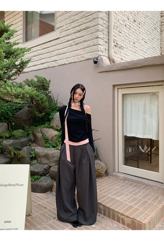 Suit Wide-Leg Pants