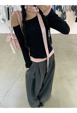Suit Wide-Leg Pants