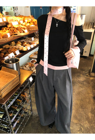 Suit Wide-Leg Pants