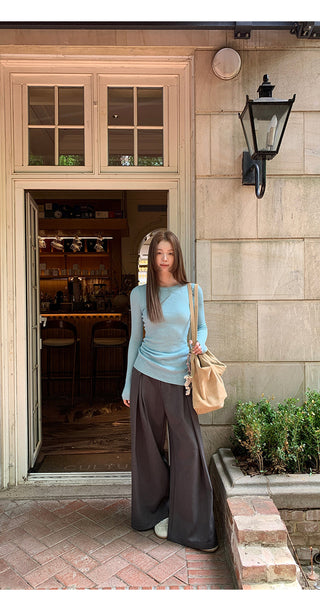 Suit Wide-Leg Pants
