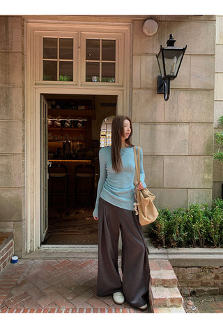 Suit Wide-Leg Pants
