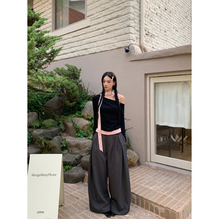 Suit Wide-Leg Pants
