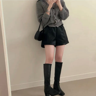 Twist Single-Breast Sweater