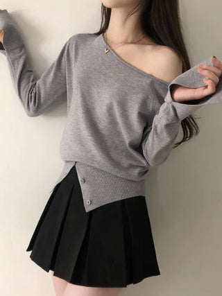 Off-Shoulder Flared Sleeve Top
