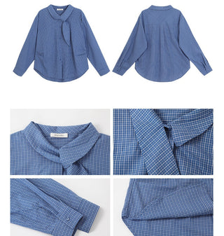 Plaid Shirt Blue