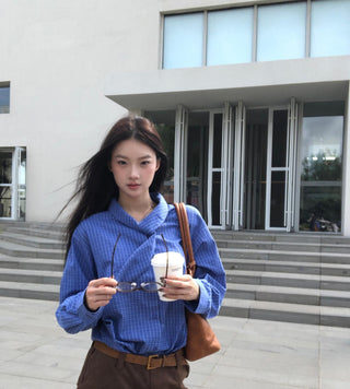 Plaid Shirt Blue