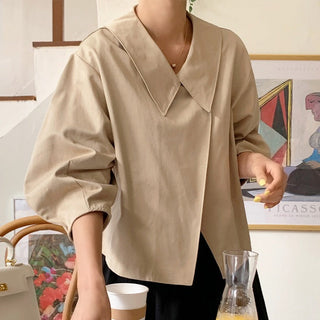 V-Neck Trench Cape