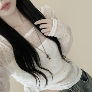 Off-Shoulder Vest Two-Piece