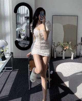 Lace Hip Hugging Dress