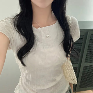 Pleated Chiffon Shirt
