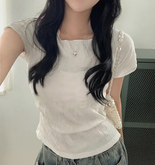 Pleated Chiffon Shirt