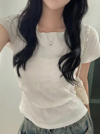 Pleated Chiffon Shirt