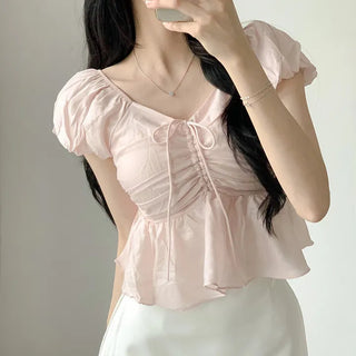 Lace Bow Baby Shirt