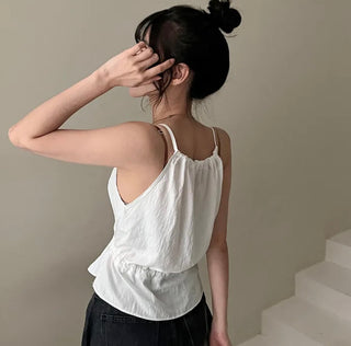 Drawstring Halter Top