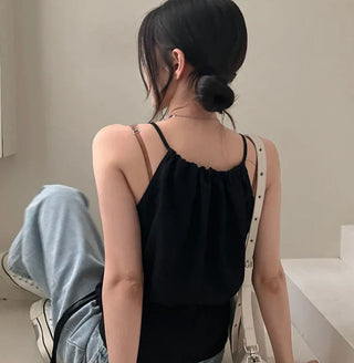 Drawstring Halter Top