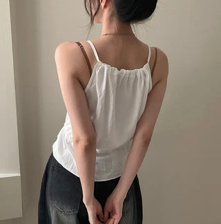 Drawstring Halter Top