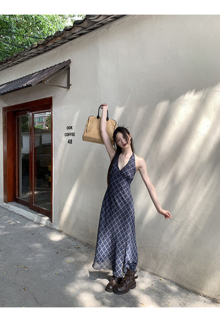Sling Dress Plaid
