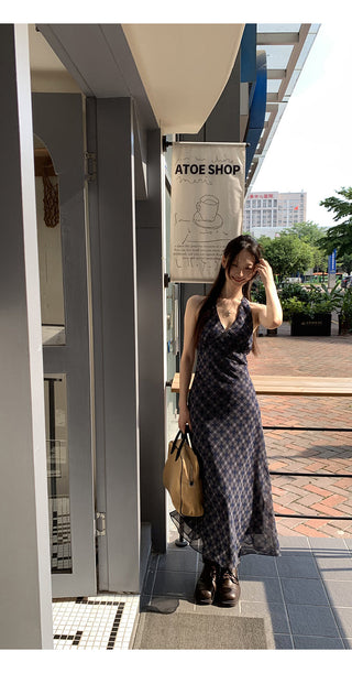 Sling Dress Plaid