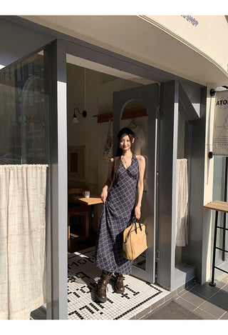 Sling Dress Plaid