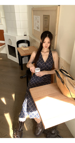 Sling Dress Plaid