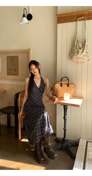 Sling Dress Plaid