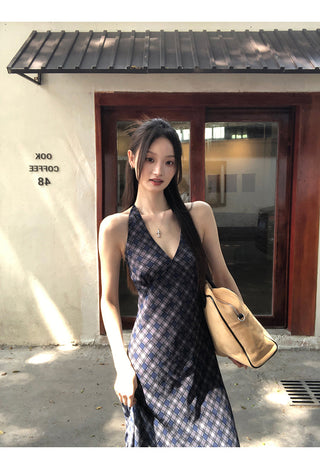 Sling Dress Plaid