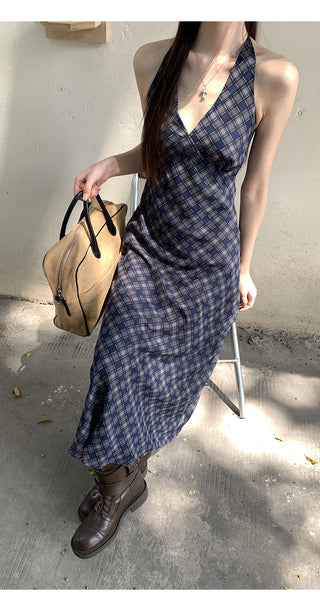 Sling Dress Plaid