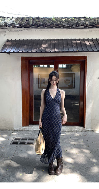 Sling Dress Plaid
