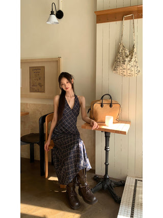 Sling Dress Plaid