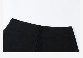 Plaid Pleated Trousers
