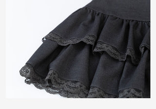 Lace Stitching Skirt