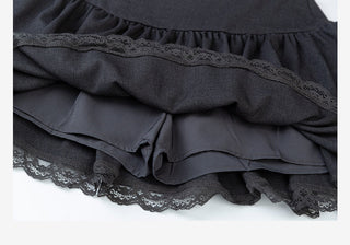 Lace Stitching Skirt