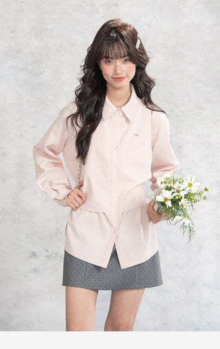 Polo Back Tied Shirt