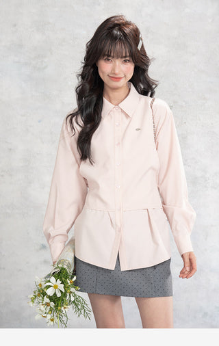 Polo Back Tied Shirt