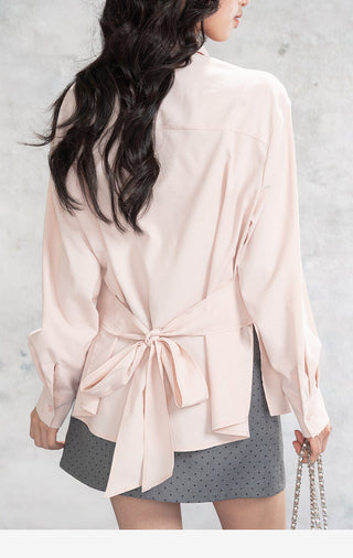Polo Back Tied Shirt