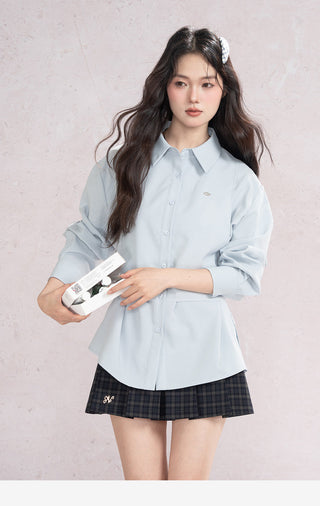 Polo Back Tied Shirt