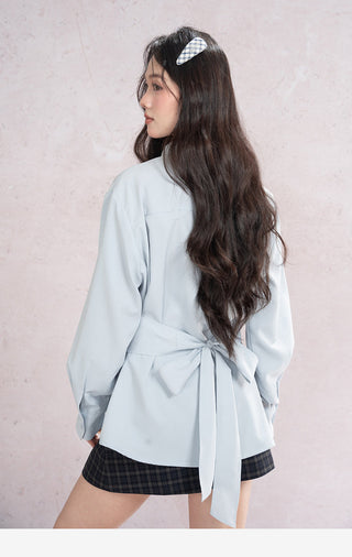 Polo Back Tied Shirt