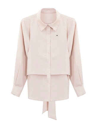 Polo Back Tied Shirt